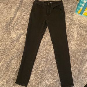 American Eagle Outfitters 360 super stretch skinny jegging sz 4 regular black